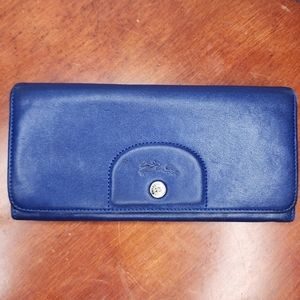Longchamp Le Pliage Cuir Continental Wallet